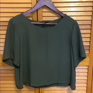 Forever 21 green blouse